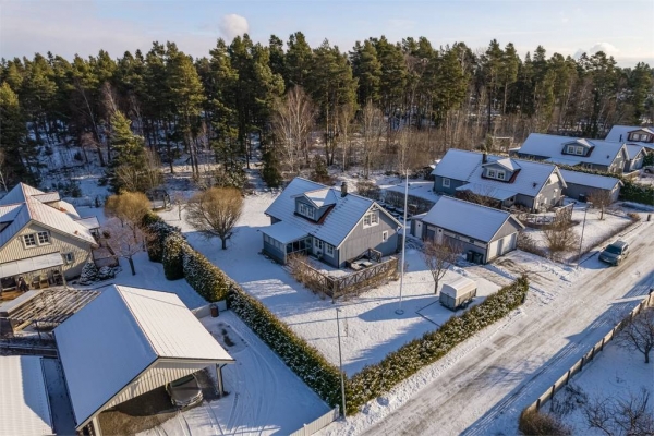 Vrijstaande woning in Zweden met veel grond