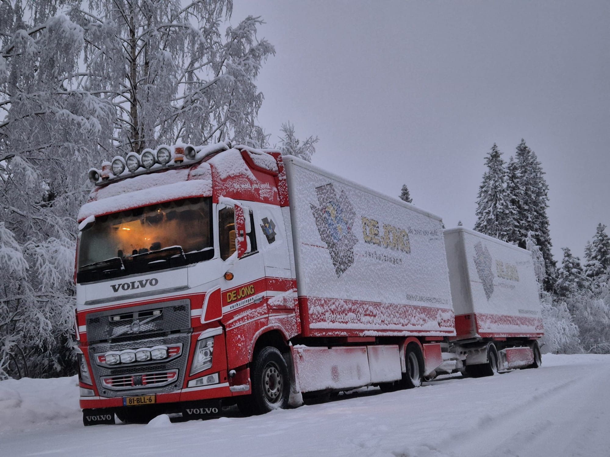 Transport en verhuizingen naar Scandinavie